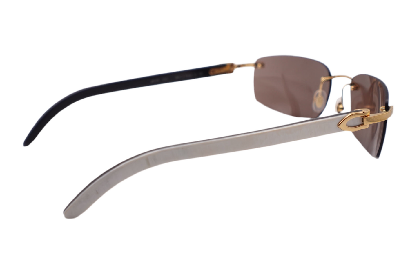 Cartier CT0046S White Buffs