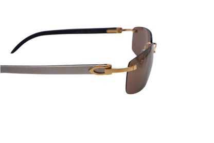 Cartier CT0046S White Buffs