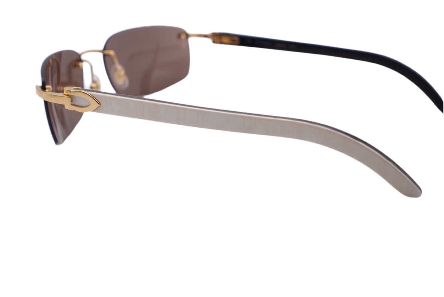 Cartier CT0046S White Buffs