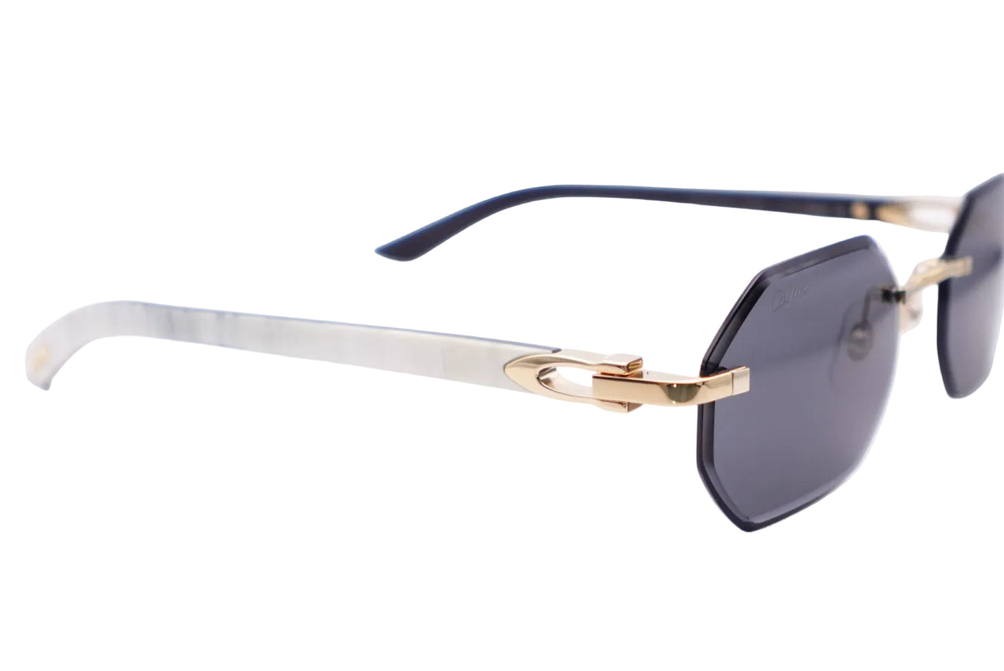 Cartier CT0439S White Buffs