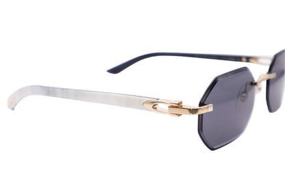 Cartier CT0439S White Buffs